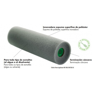 CIRET MINI RECAMBIO ESPUMA SUPERFINA EVOLUTION CONCAVO GRIS