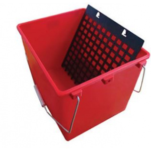 CIRET CUBETA PLASTICO 16LT C/REJILLA