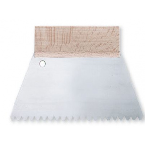 CIRET ESPATULA DENTADA MANGO MADERA