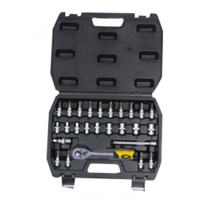 MOTA JUEGO BOCALLAVES – ENCASTRE 1/4″ – 26 PCS