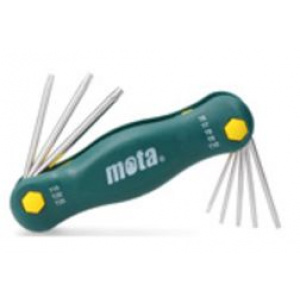 MOTA JUEGO LLAVES TIPO NAVAJA TORX
