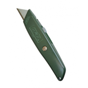 MOTA CUTTER RETRACTIL HOJA TRAPEZOIDAL CUERPO METALICO