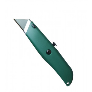 MOTA CUTTER RETRACTIL HOJA TRAPEZOIDAL CUERPO PLASTICO