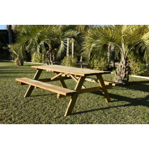 FAURA MESA DE PICNIC 177X152X71 CM