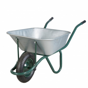 SIRL CARRETILLA GALVANIZADA 70LT F11EA C/RUEDA NEUMÁTICA
