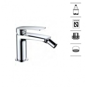 AQUAHOME MALIBU MONOMANDO BIDET CROMO
