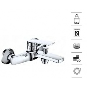 AQUAHOME MALIBU MONOMANDO BAÑO CROMO
